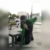 اجرای نمایش خیابانی علامت در سمنان 2