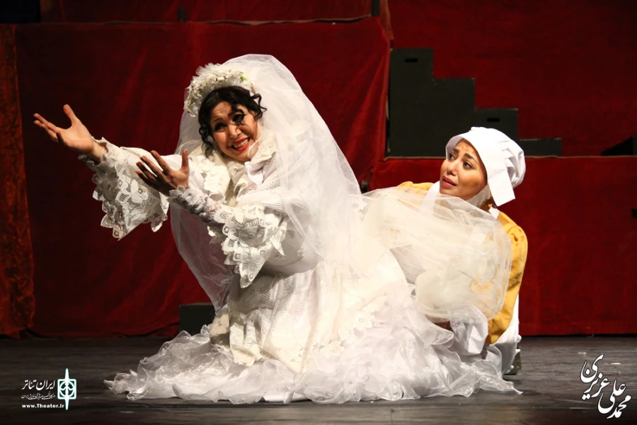گزارش تصویری نمایش «عروسی خون» به کارگردانی علی‌رضا مداح