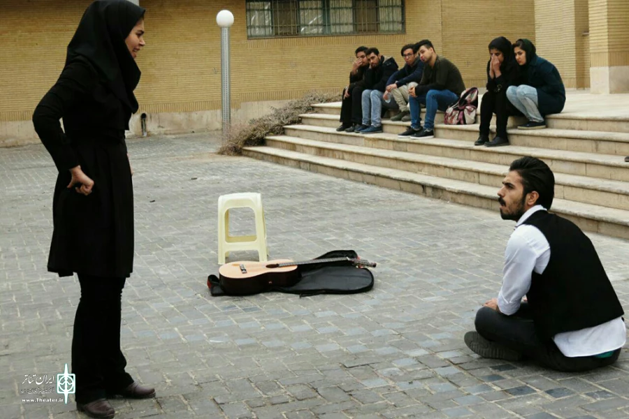 گزارش تصویری نمایش خیابانی «سوء تفاهم»  کاری از پدرام خوئی
