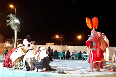 گزارش تصویری «تکیه هنرمندان گرمسار» با همکاری انجمن نمایش شهرستان گرمسار