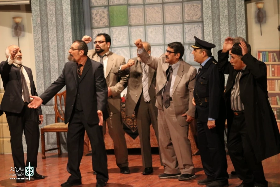 نمایش«بازرس» به نویسندگی و کارگردانی سید رحیم موسوی ۴دی ماه تئاتر شهر