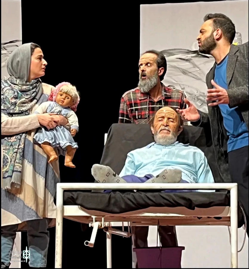 نمایش «مرده اسبه حال روزگار» در سمنان اجرا شد 2