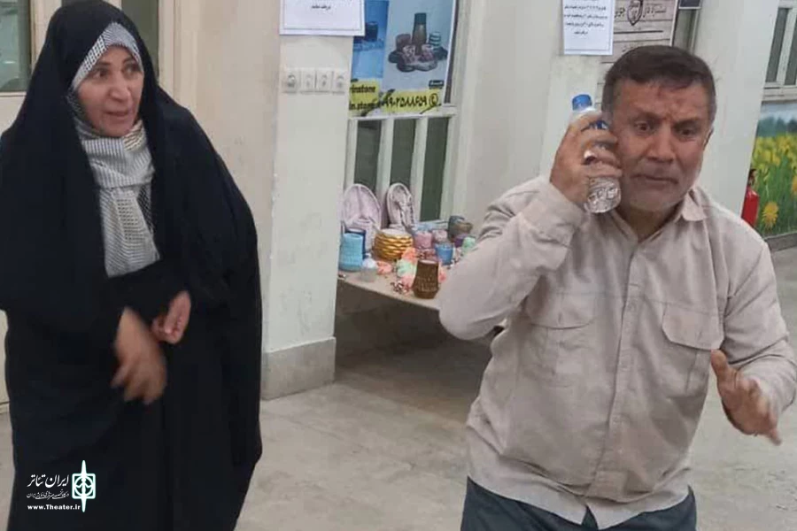 نمایش « من و مین» در سمنان اجرا شد  2