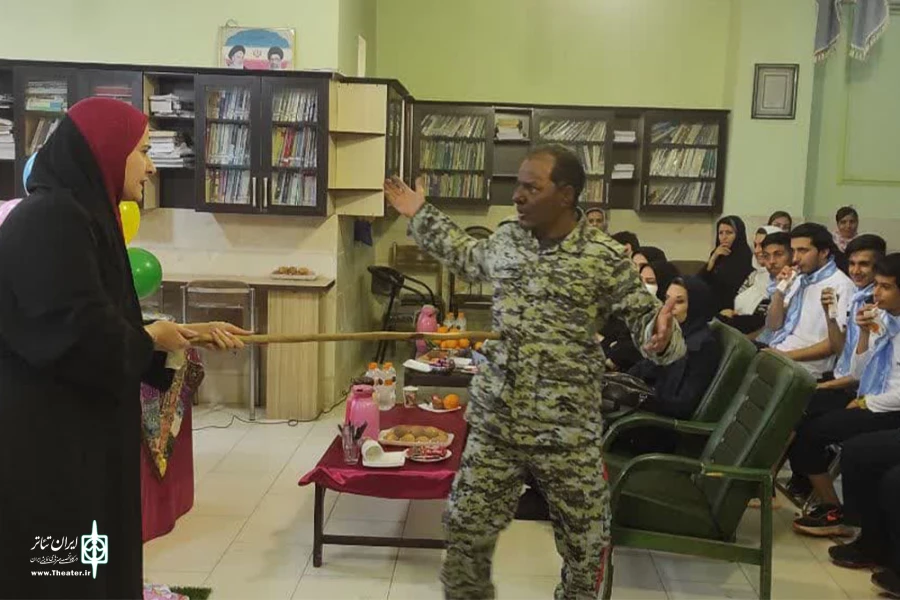نمایش« نامه گمشده »در گرمسار اجرا شد 2