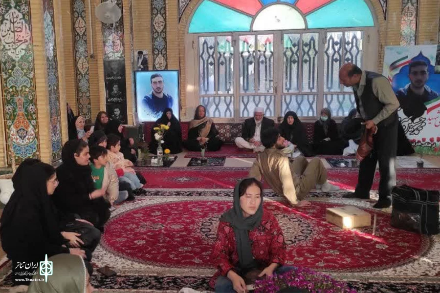 نمایش « سحرمارافسای» در گرمسار اجرا شد  2