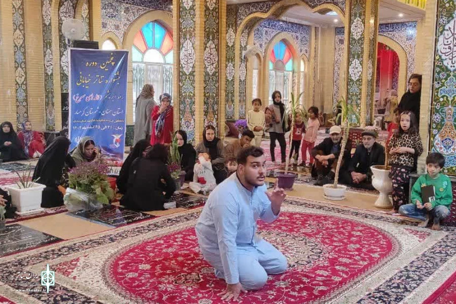 نمایش « تکرار» در گرمسار اجرا شد 2